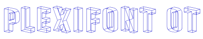 Plexifont OT шрифт